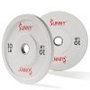 Sunny Strength&reg; Elite 2-inch Rubber Olympic Weight Plates 10 - 55 LBS