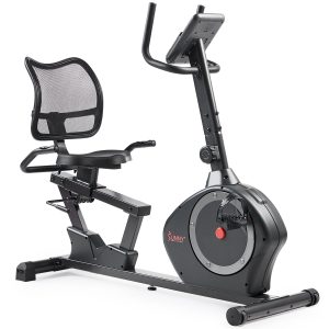 Smart Magnetic Heavy Duty Recumbent Bike with 350LB Weight Capacity