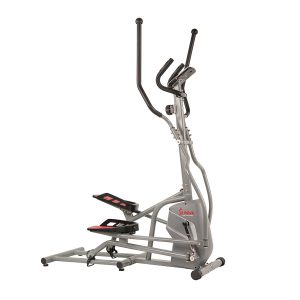 Elliptical Trainer Machine Magnetic Elliptical w/ Device Holder, LCD Monitor and Heart Rate Monitor